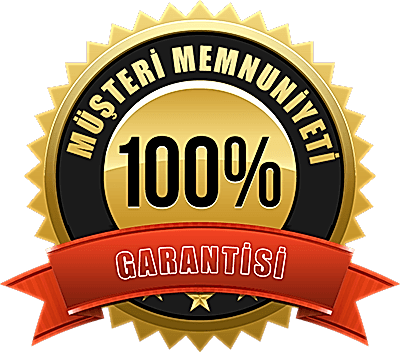 100% Müşteri Memnuniyeti Garantisi